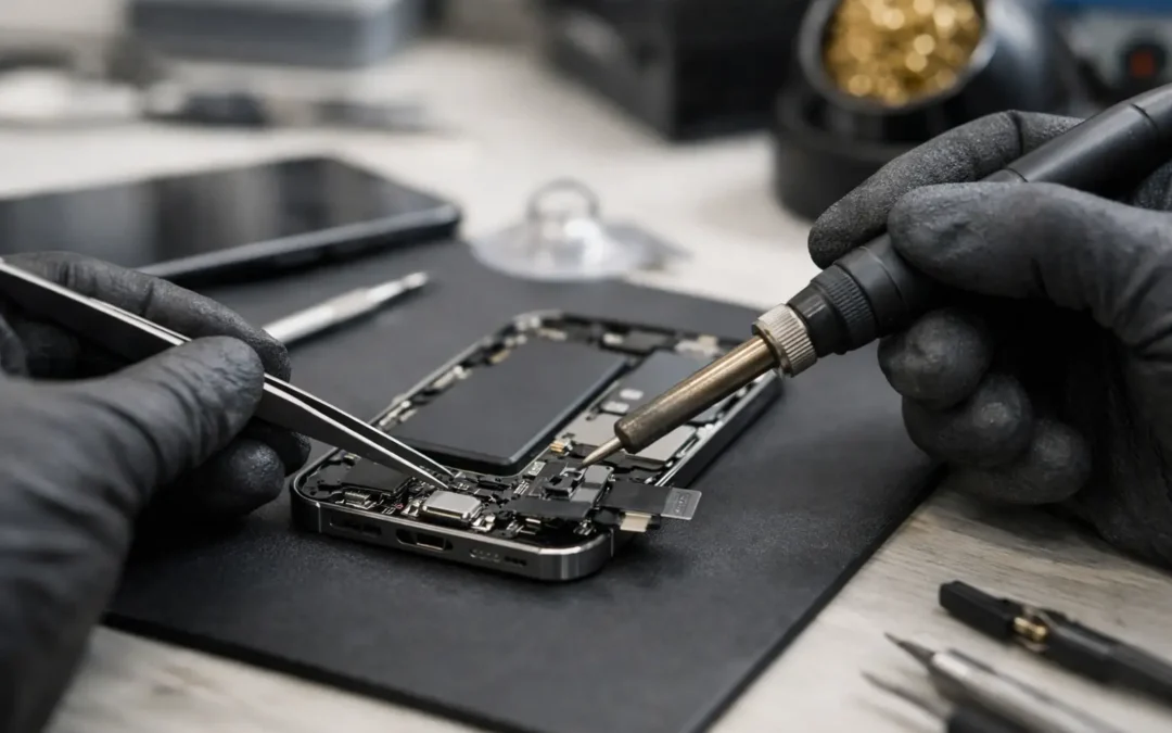 Riparazione connettore ricarica iPhone Castiglione